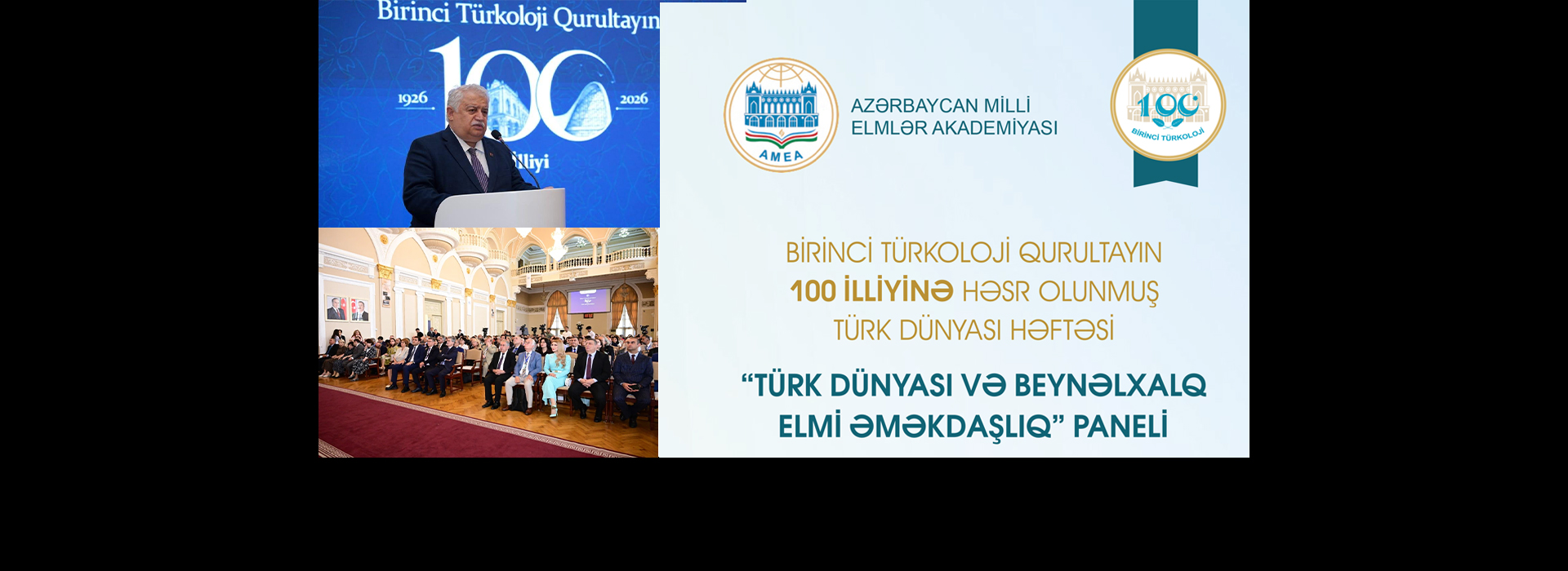 Başkan Şeker, I. Türkoloji Kurultayı'nın 100. Yılı Zirvesi'nde Konuştu